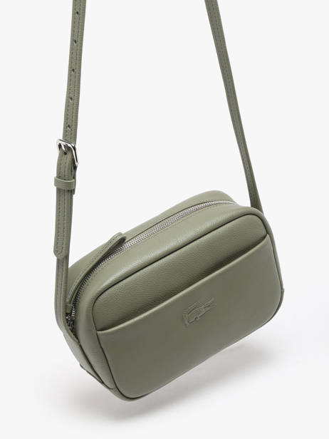 Cross Body Tas City Court Leder Lacoste Groen city court NF4506IE ander zicht 2